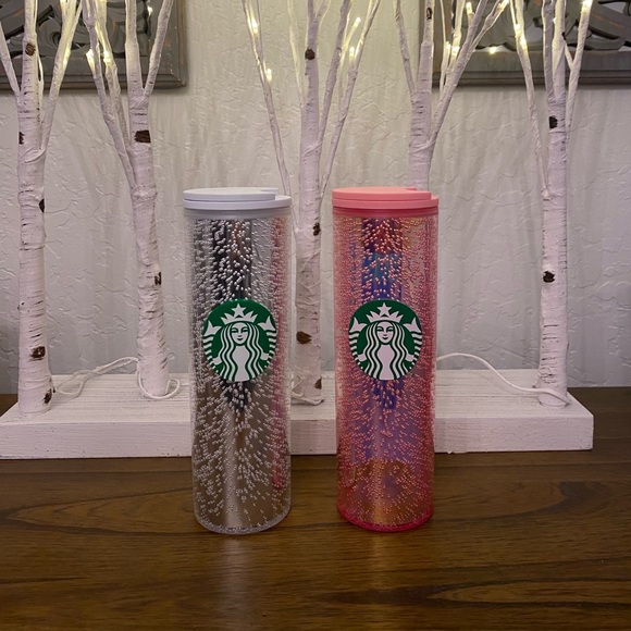 Starbucks bubbly slim tumblers